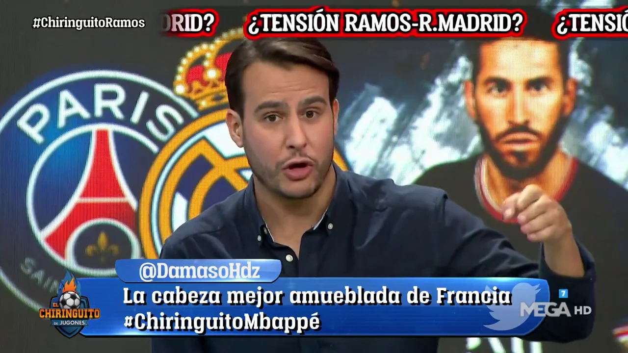 Juanfe: "Si el Bernab&eacute;u pita a Ramos ser&aacute; una muestra de rencor hacia el jugador"