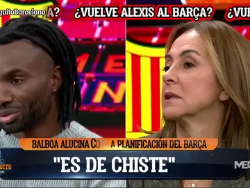 Balboa: "La planificación del Barça es de chiste" Balboa: "La planificación del Barça es de chiste"