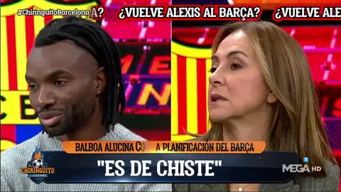 Balboa: "La planificación del Barça es de chiste" Balboa: "La planificación del Barça es de chiste"