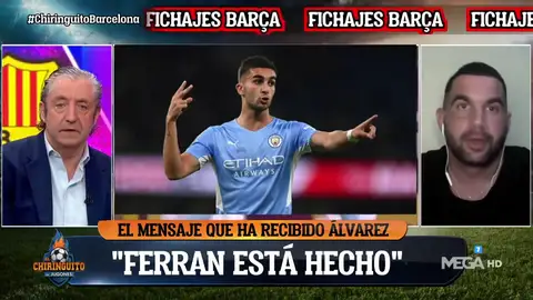"Ferran Torres está hecho por el Barcelona" "Ferran Torres está hecho por el Barcelona"