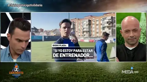 Diego Plaza: "Yo estoy para estar de entrenador, no de jugador" Diego Plaza: "Yo estoy para estar de entrenador, no de jugador"
