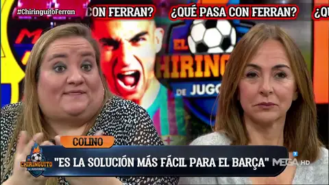 El cara a cara entre Carmen Colino y Carme Barceló por Ferran Torres El cara a cara entre Carmen Colino y Carme Barceló por Ferran Torres