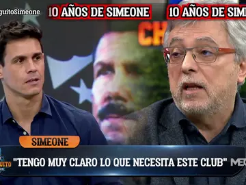 Damián: "Todavía creo que Simeone tiene fuerza para seguir en el Atleti" Damián: "Todavía creo que Simeone tiene fuerza para seguir en el Atleti"