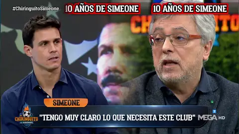 Damián: "Todavía creo que Simeone tiene fuerza para seguir en el Atleti" Damián: "Todavía creo que Simeone tiene fuerza para seguir en el Atleti"
