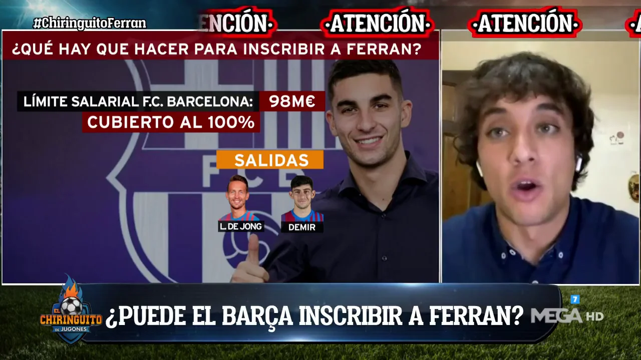 ¿Qué tiene que hacer el Barça para poder inscribir a Ferran? ¿Qué tiene que hacer el Barça para poder inscribir a Ferran?