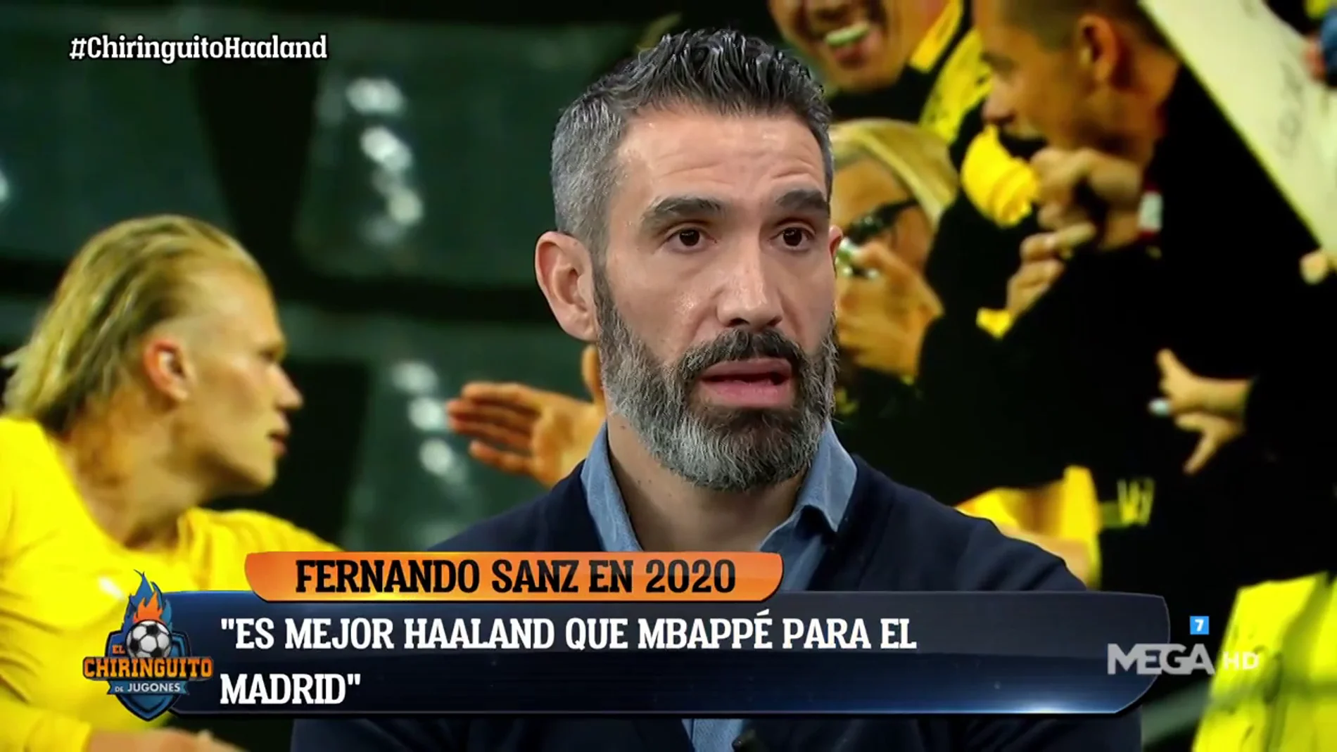 Fernando Sanz: "Cada vez es más factible ver a Mbappé y Haaland juntos en el Madrid"