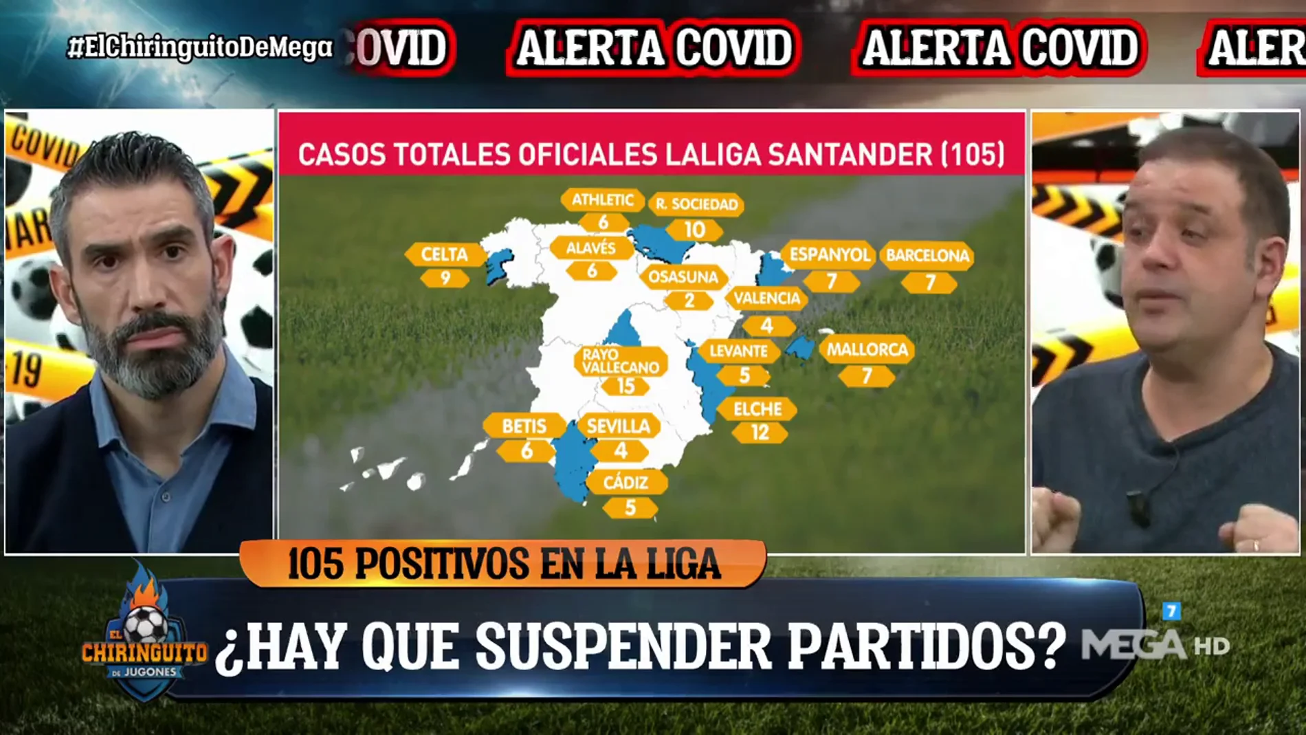 El choque entre Fernando Sanz y Kike Mateu por la normativa Covid de La Liga