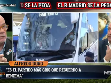 Alfredo Duro: "No recuerdo un partido tan gris de Benzema" Alfredo Duro: "No recuerdo un partido tan gris de Benzema"