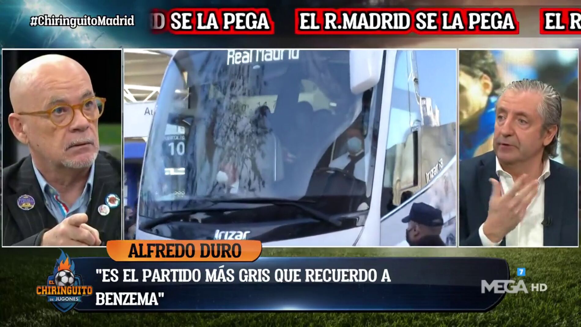 Alfredo Duro "No recuerdo un partido tan gris de Benzema"