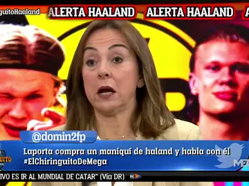 Carme Barceló: "Veo muy difícil que el Barça fiche a Haaland" Carme Barceló: "Veo muy difícil que el Barça fiche a Haaland"