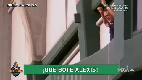 El polémico festejo de Alexis Trujillo tras la victoria del Betis en el derbi El polémico festejo de Alexis Trujillo tras la victoria del Betis en el derbi