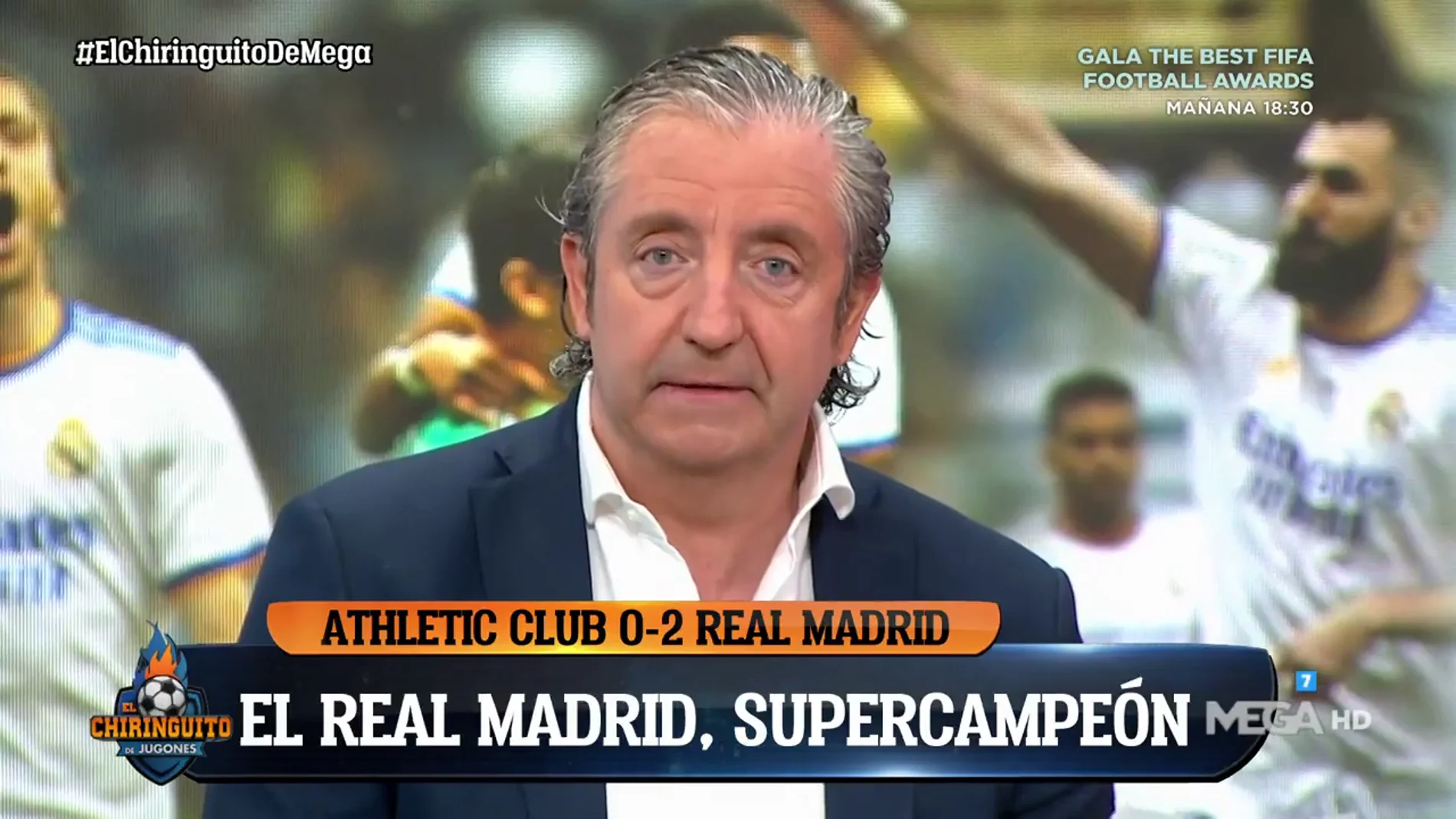 Josep Pedrerol: "El Real Madrid ha ganado claramente la Supercopa al Athletic"