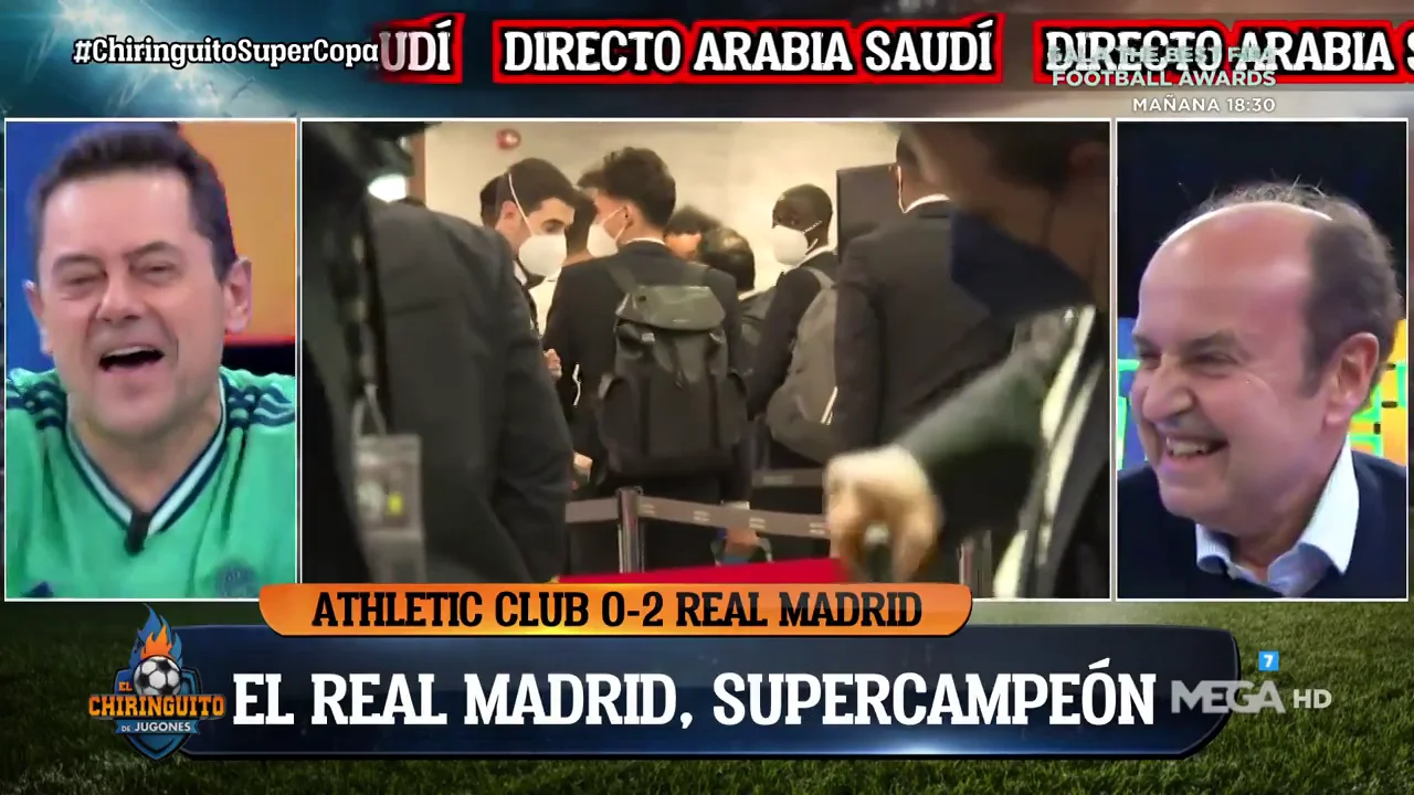 ¡Roncero y Juanma le cantan a Edu Velasco el himno del Madrid en la cara! ¡Roncero y Juanma le cantan a Edu Velasco el himno del Madrid en la cara!