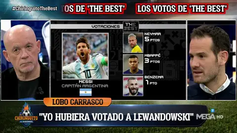 Quim: "La votación de Messi en el 'The Best' es un amiguismo en toda regla" Quim: "La votación de Messi en el 'The Best' es un amiguismo en toda regla"