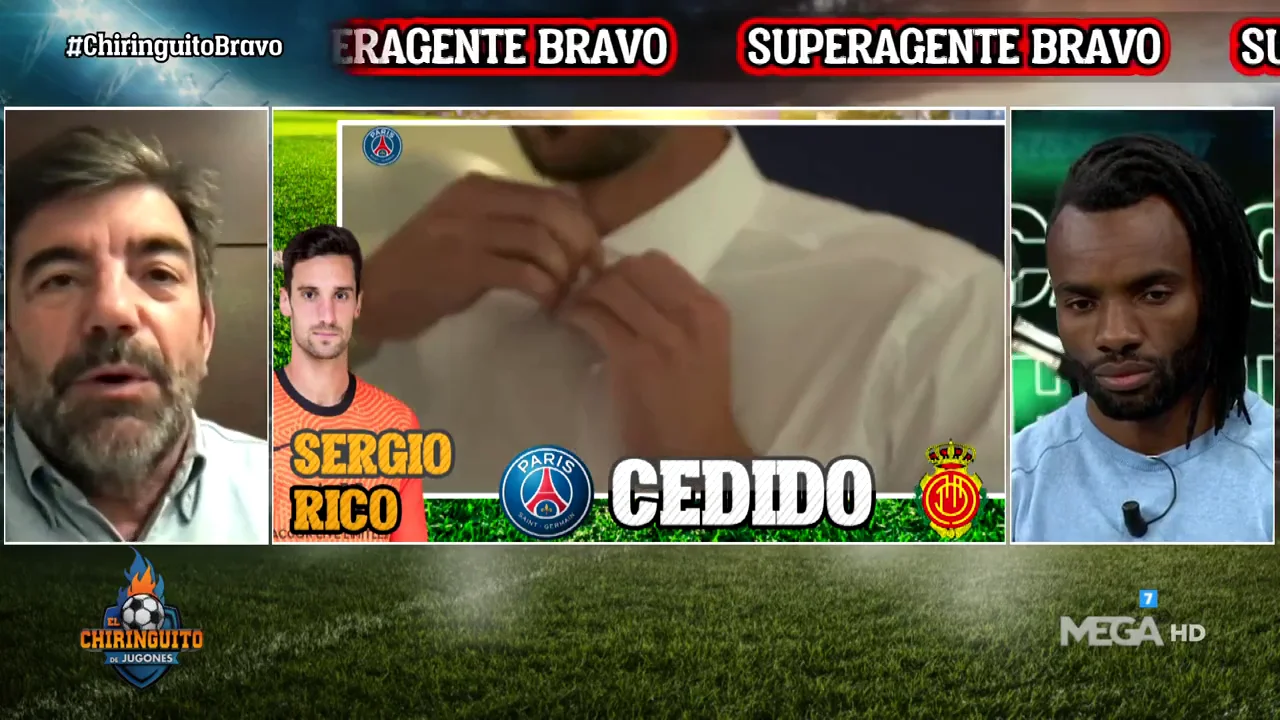 Pedro Bravo: "Sergio Rico podría ir a Osasuna o Mallorca" Pedro Bravo: "Sergio Rico podría ir a Osasuna o Mallorca"