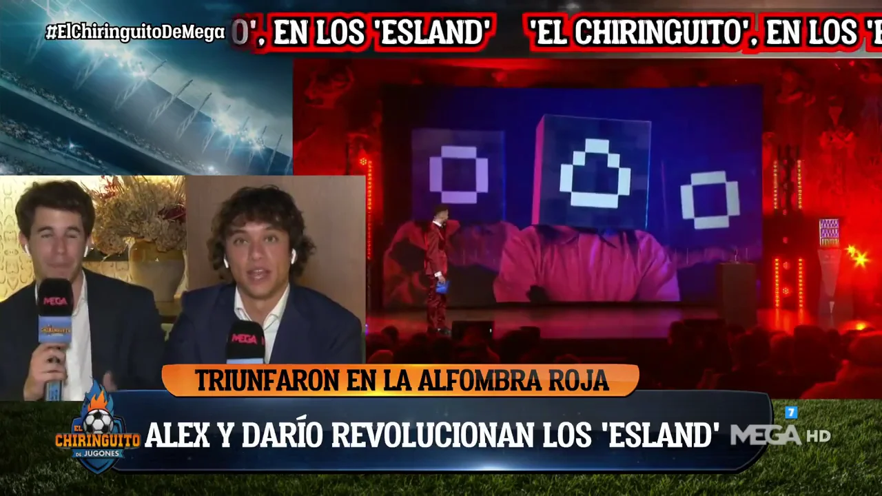 Dar&iacute;o Montero : "Las frases de El Chiringuito han sido las que m&aacute;s han sonado en los Premios 'Esland'"
