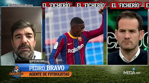 Pedro Bravo: "Si Dembélé tiene un trato con otro club, no aceptará el trueque por Martial" Pedro Bravo: "Si Dembélé tiene un trato con otro club, no aceptará el trueque por Martial"