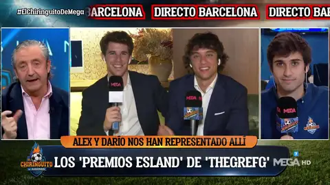 Josep Pedrerol: "La puesta en escena de los Premios Esland de TheGrefg ha sido maravillosa" Josep Pedrerol: "La puesta en escena de los Premios Esland de TheGrefg ha sido maravillosa"