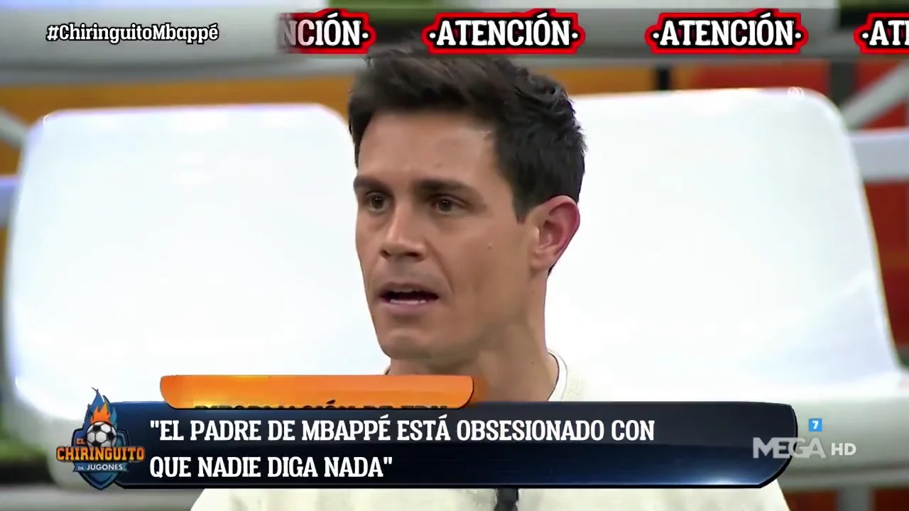 Edu Aguirre: "El padre de Mbapp&eacute; est&aacute; obsesionado con que nadie diga nada"