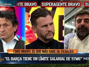 Pedro Bravo: "El Barça tiene un límite salarial de 97 millones" Pedro Bravo: "El Barça tiene un límite salarial de 97 millones"