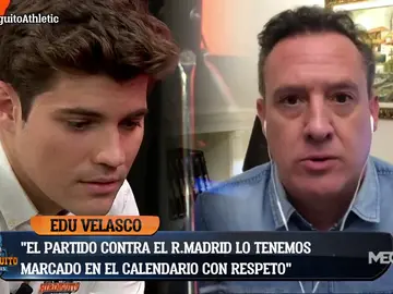 Edu Velasco: "El Chiringuito respeta al Athletic" Edu Velasco: "El Chiringuito respeta al Athletic"