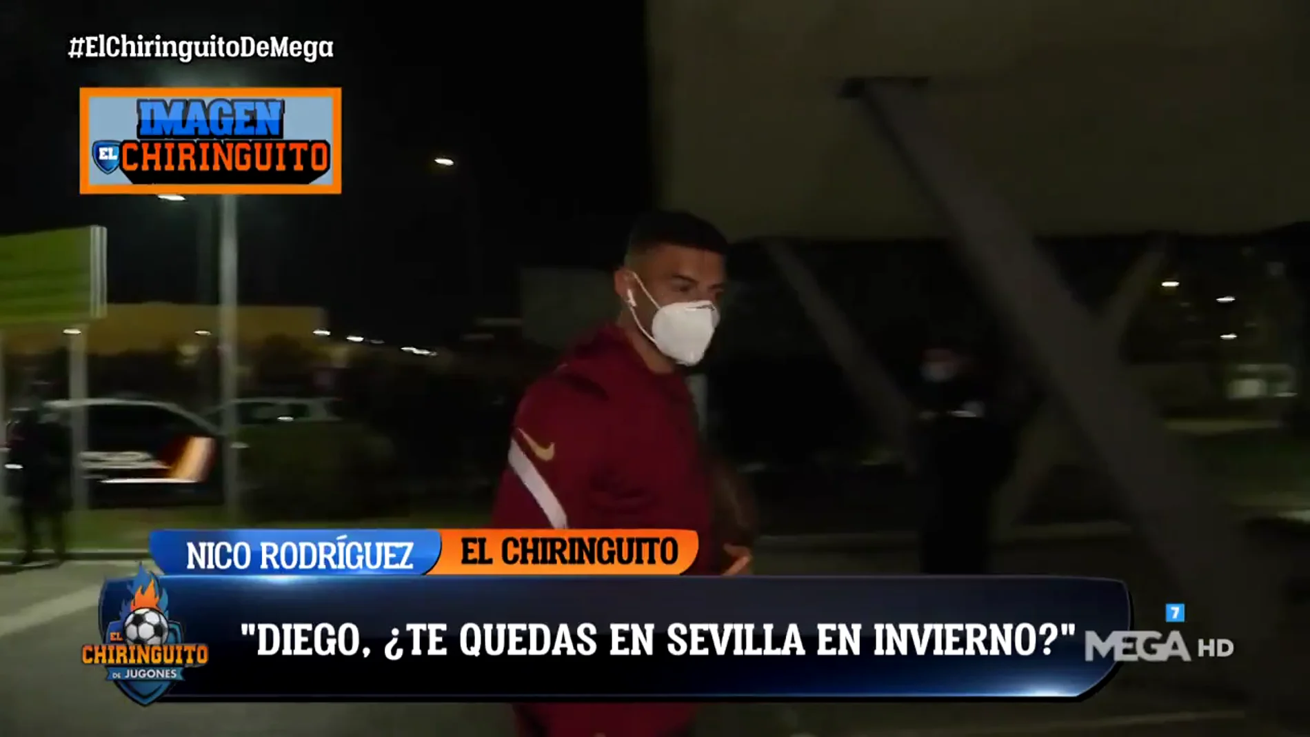 Diego Carlos confirma a El Chiringuito que se queda en el Sevilla