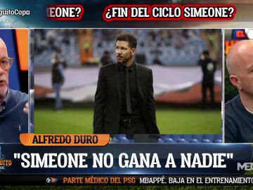 Alfredo Duro: "Simeone no le gana a nadie. El Atleti está perdiendo los partidos de forma vulgar"