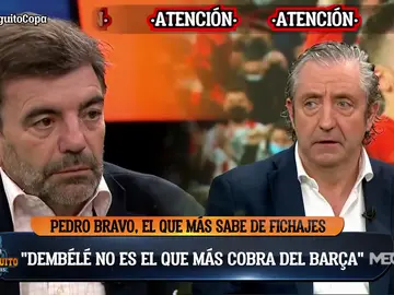 Pedro Bravo: "Dembélé no es el jugador del Barça que más cobra" Pedro Bravo: "Dembélé no es el jugador del Barça que más cobra"