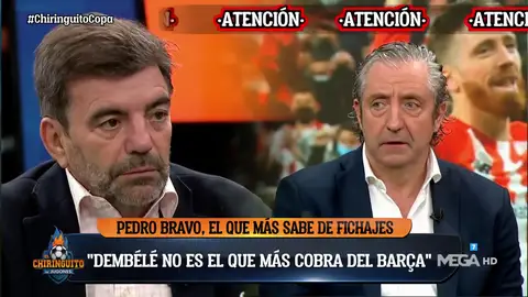 Pedro Bravo: "Dembélé no es el jugador del Barça que más cobra" Pedro Bravo: "Dembélé no es el jugador del Barça que más cobra"