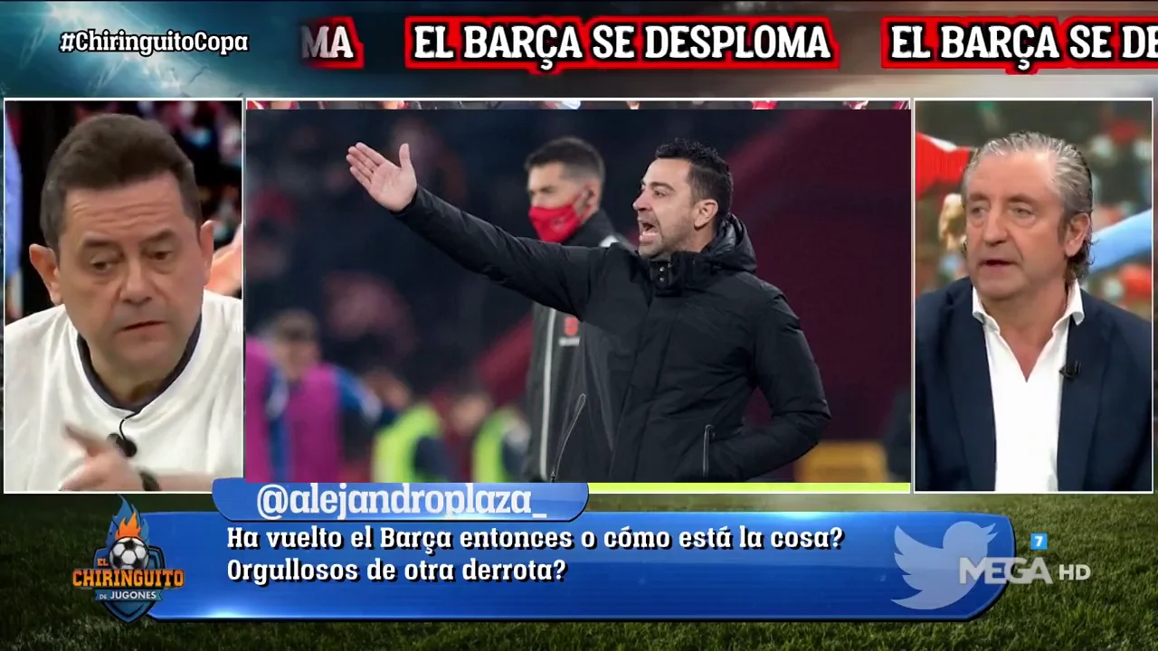 Josep Pedrerol: "Lo de Xavi con Demb&eacute;l&eacute; es una torpeza"