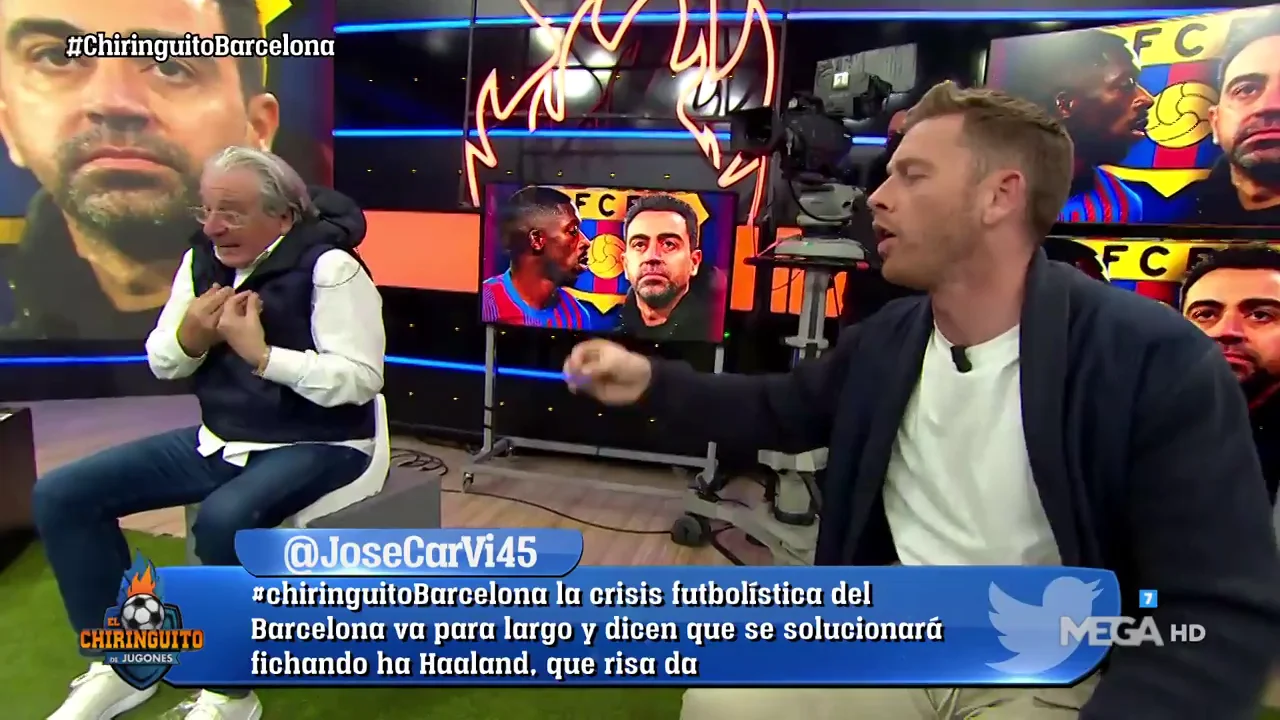 Jota Jordi explota: "¡Basta ya de tomarnos el pelo, Dembélé!" Jota Jordi explota: "¡Basta ya de tomarnos el pelo, Dembélé!"