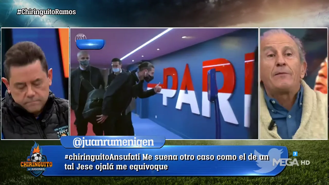 Pet&oacute;n: "Ramos no quiere marcar un gol en el Bernab&eacute;u... &iexcl;quiere marcar dos!" 