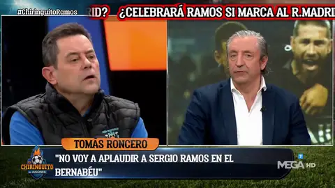 Roncero: "No aplaudiré a Ramos cuando juegue en el Bernabéu porque juega en el PSG" Roncero: "No aplaudiré a Ramos cuando juegue en el Bernabéu porque juega en el PSG"
