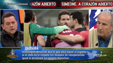 Petón: "No he visto jugar al Atleti tan mal desde hace mucho..." Petón: "No he visto jugar al Atleti tan mal desde hace mucho..."