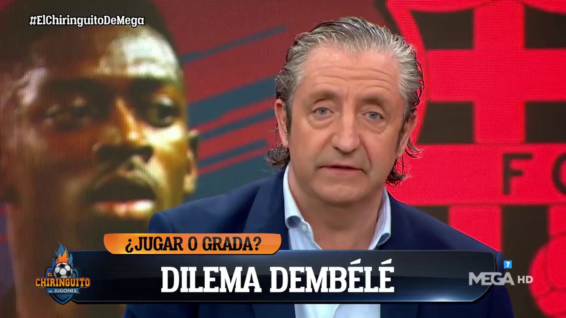 Josep Pedrerol: "Xavi, ¿No te gustaba Dembélé hace un mes?"