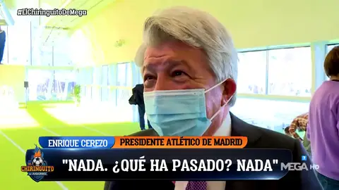 Enrique Cerezo: "En el equipo de El Chiringuito tiene que haber cambios... Alguno tiene que dar un paso atrás" Enrique Cerezo: "En el equipo de El Chiringuito tiene que haber cambios... Alguno tiene que dar un paso atrás"