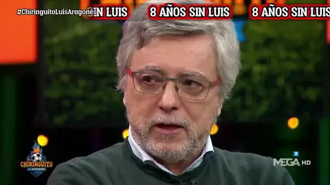 La emoción de Damián recordando a Luis Aragonés La emoción de Damián recordando a Luis Aragonés