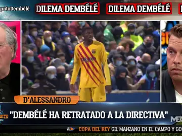 D'Alessandro explota con el caso Dembélé: "¡Ha retratado a los que mandan en el Barça!" D'Alessandro explota con el caso Dembélé: "¡Ha retratado a los que mandan en el Barça!"