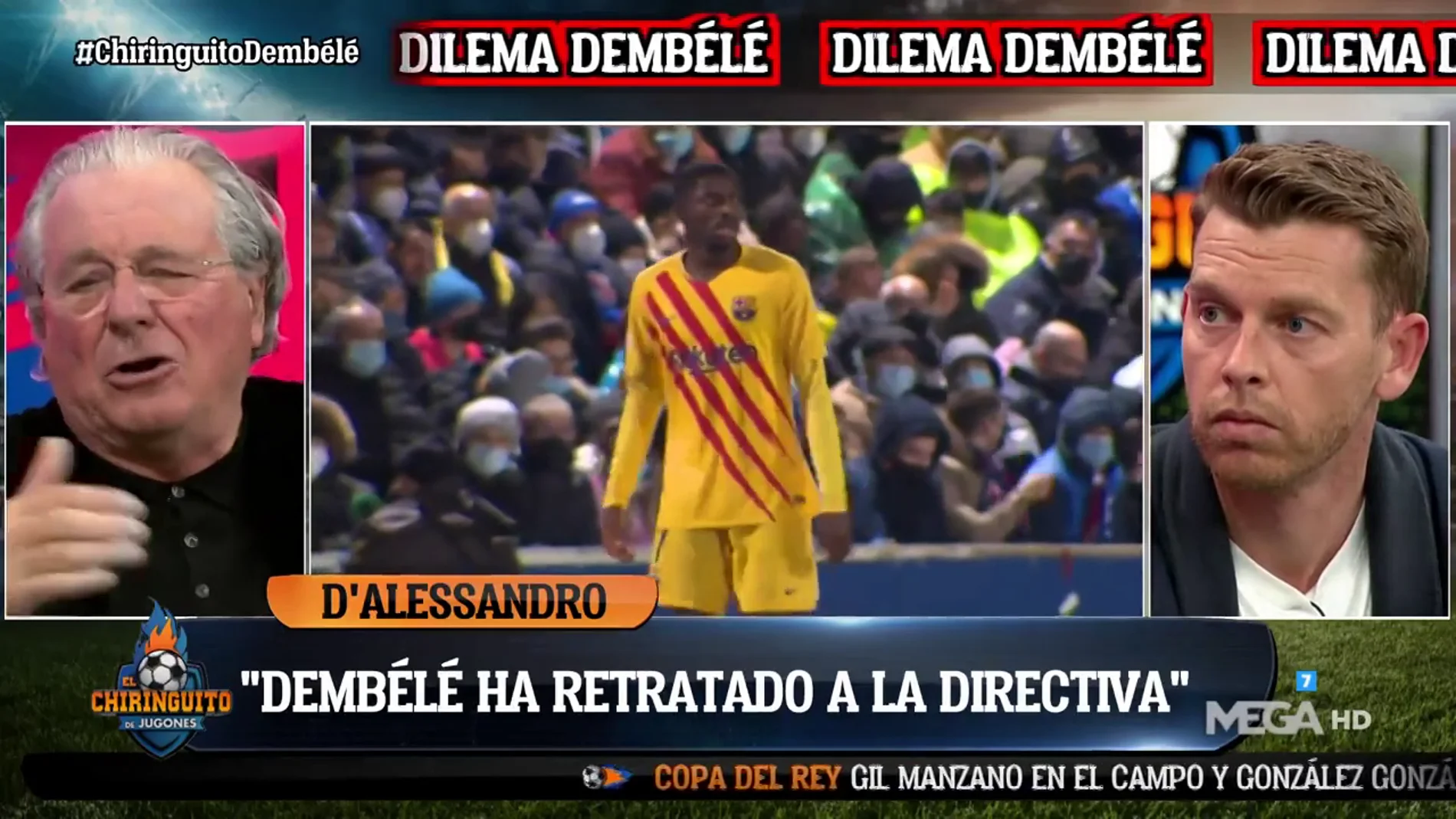 D'Alessandro explota con el caso Dembélé: "¡Ha retratado a los que mandan en el Barça!"