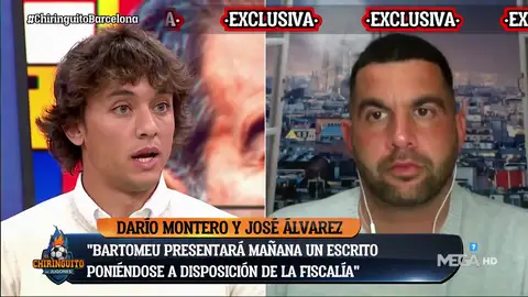 Darío Montero: "Bartomeu ha decidido presentar un escrito poniéndose a disposición de la Fiscalía" Darío Montero: "Bartomeu ha decidido presentar un escrito poniéndose a disposición de la Fiscalía"