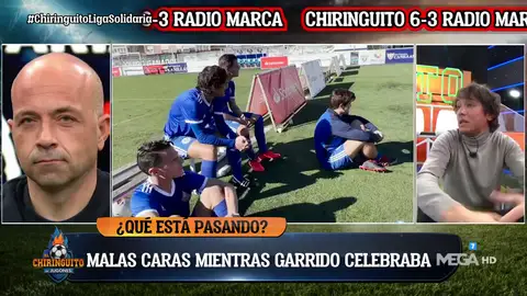 La locura de Fran Garrido en la celebración La locura de Fran Garrido en la celebración