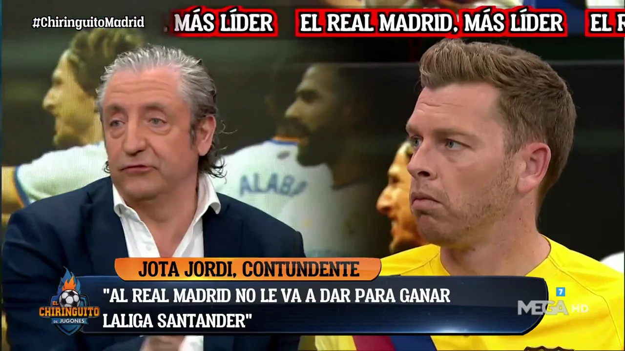 Jota Jordi: "Al Real Madrid no le va a dar para ganar La Liga"