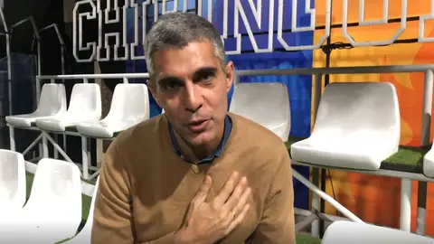 José Luis Sánchez felicita al Barça José Luis Sánchez felicita al Barça