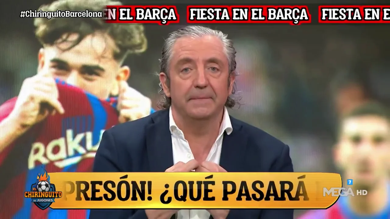 Josep Pedrerol: "Vi al mejor Bar&ccedil;a de nuevo en la primera mitad y disfrut&eacute;" 