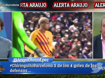 Darío Montero: "Hay cierta preocupación en el Barcelona por la renovación de Araujo" Darío Montero: "Hay cierta preocupación en el Barcelona por la renovación de Araujo"