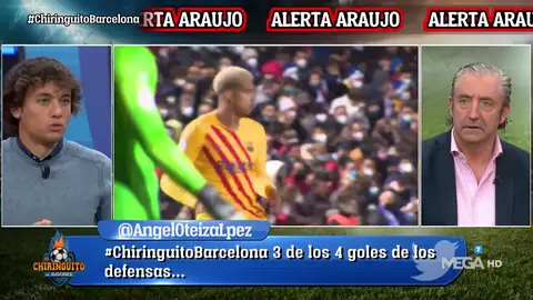 Darío Montero: "Hay cierta preocupación en el Barcelona por la renovación de Araujo" Darío Montero: "Hay cierta preocupación en el Barcelona por la renovación de Araujo"