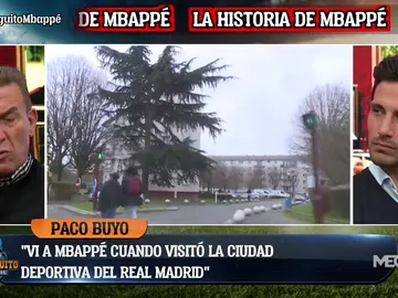Paco Buyo: "Salió de allí con el chándal del Madrid" Paco Buyo: "Salió de allí con el chándal del Madrid"
