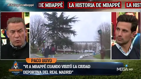 Paco Buyo: "Salió de allí con el chándal del Madrid" Paco Buyo: "Salió de allí con el chándal del Madrid"