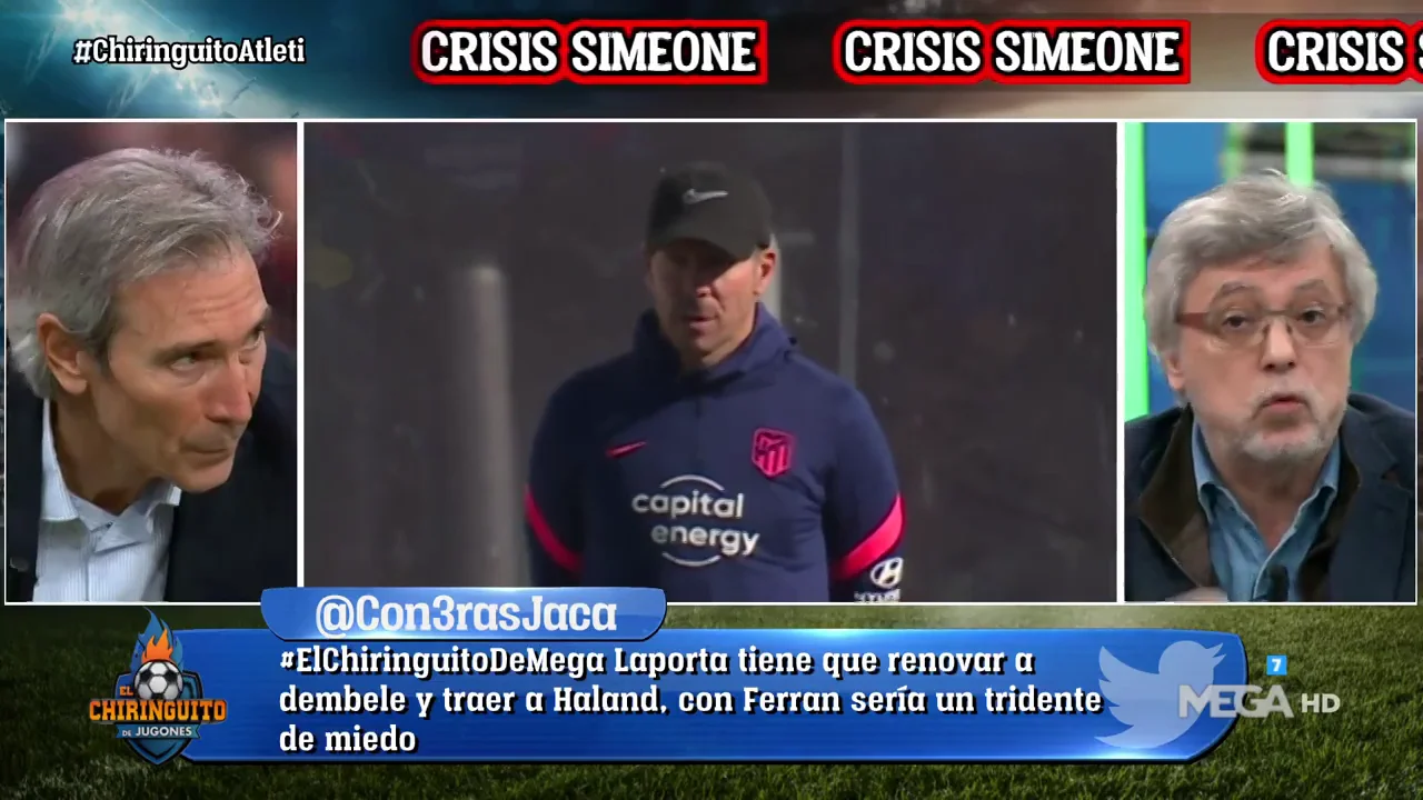Damián: "Es un año desastroso del Atleti" Damián: "Es un año desastroso del Atleti"