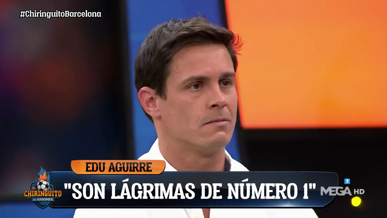 Edu Aguirre: "Las l&aacute;grimas de Ferran son d n&ordm;1"